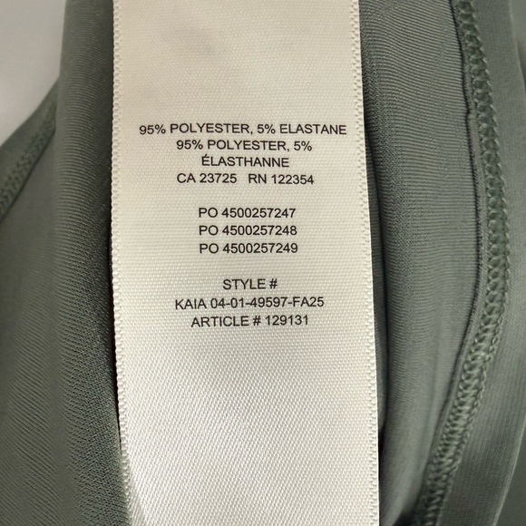 Aritzia Wilfred Mirage Longsleeve in Sagesse Size Small NWT - Picture 7 of 7